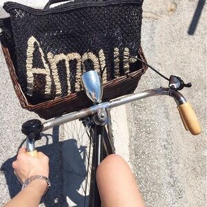 THE JACKSON JUTE BEACH BAG - Amour' Small Bag